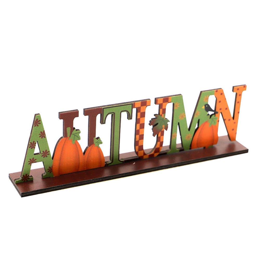 Fall Centerpieces for Tables, Thanksgiving Wooden Centerpiece Signs, Autumn Harvest Thanksgiving Decoration